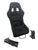 Universal Ultra Light Carbon Fiber Bucket Seat Seats With Rails Sliders Suede