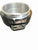 JackSpania Racing 4.0-inch aluminum HD clamp intake V-band intercooler turbo pipe with quick connect for high-performance vehicle turbo system.
