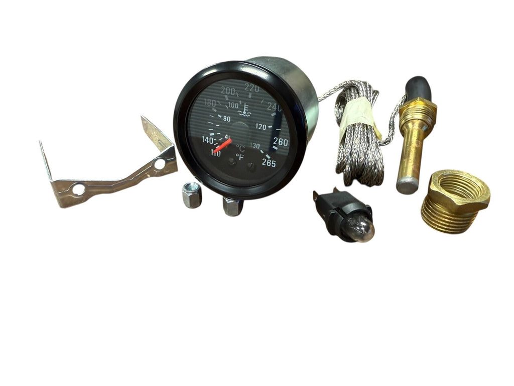 2" Mechanical Water Temperature Coolant Temp Gauge With Sender 52mm Diameter