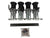H Series Billet 55mm ITB Intake Manifold Individual Throttle Bodies H22 CNC
