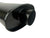 Black Single Wall Universal Short Tip 3 Inch Muffler Oval 3" Inlet 3.5" Outlet