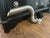 SS304 stainless steel wastegate dump tube for TiAL fitment, available in 38mm, 44mm, and 60mm sizes, by JackSpania Racing.