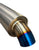 2.5” 3" Inlet Turn Down Pie Cut Dolphin Muffler Stainless Steel