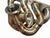 316SS Tubular Turbo Manifold Evo 7 8 9 4G63 44mm Wastegate Vband Garrett G25 G30