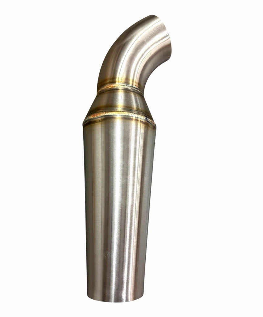 2.5” 3.0” Custom Megaphone Reverse Cone Pipe Exit 304 Stainless Steel