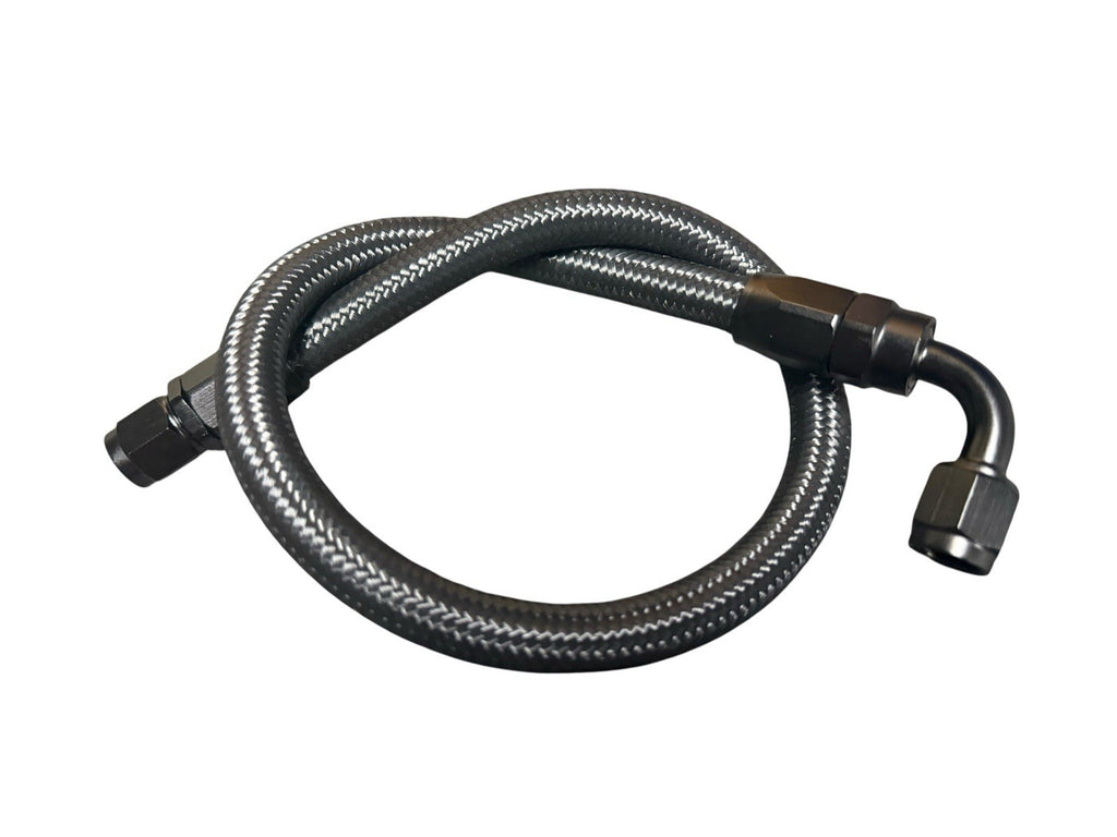 Universal Tucked Fuel Feed / Return Line Kit AN6 Fuel Nylon 2 Feet 24 Inches