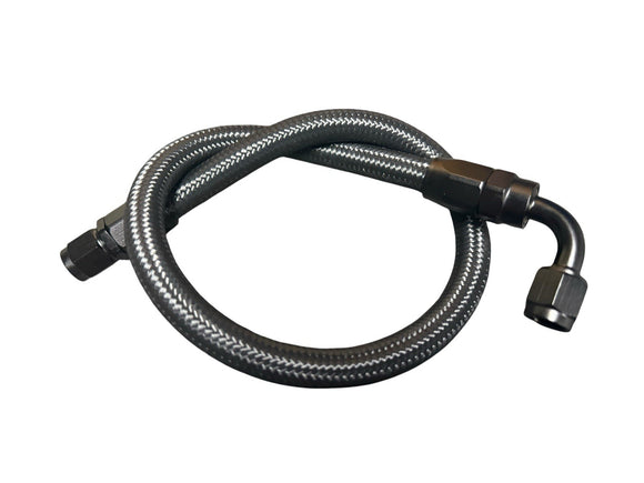 Universal Tucked Fuel Feed / Return Line Kit AN6 Fuel Nylon 2 Feet 24 Inches