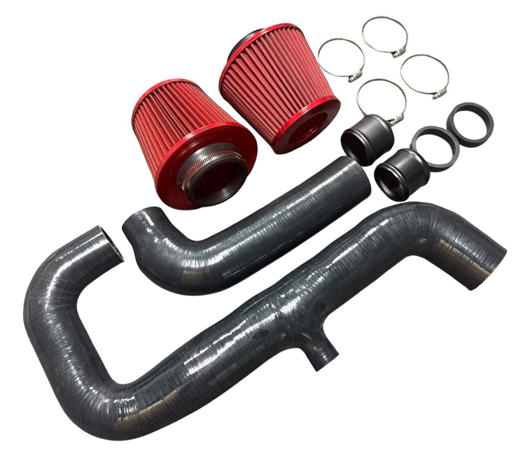 High Flow Cold Air Intake Kit for 2007-12 135i 135is 335i 335is 335xi N54 Turbo 2"