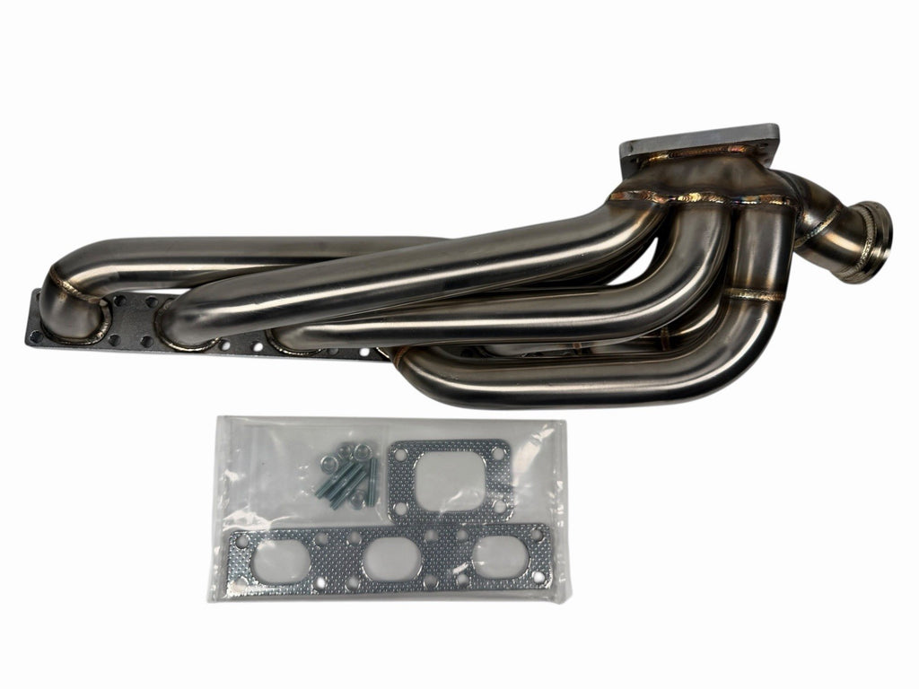 JackSpania Racing turbo manifold for BMW E36 92-98, top mount exhaust part with T3 44mm wastegate for M50, M52, S50, S52 engines.