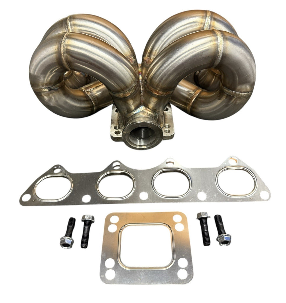 B Series T3 T4 44mm Wastegate Turbo Manifold GSR B16 B18 B20 For Civic EG EK DC2