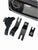 Honda Civic EG Headlight 3” Air Duct Kit Projector Mesh Left Right Pair 92-95