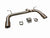 Polished axle back muffler exhaust for BMW F30 F32 335i 435i, JackSpania Racing performance exhaust part