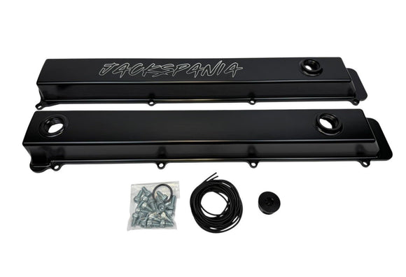 Toyota Supra 2JZGTE VVTI Billet Valve Covers Anodized Oil Cap Bolts 2J 2JZ GTE