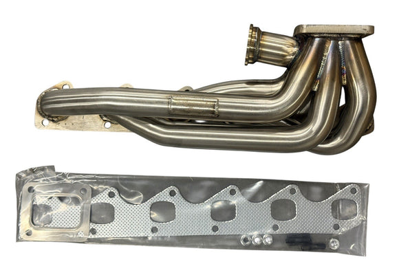 T4 Turbo Manifold 44mm Waste Gate For BMW M30 B34 B35 E30 E34 E28 E24 E9 SS304