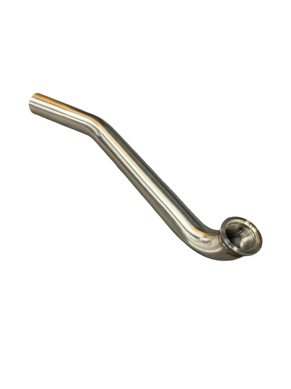 For Tial 44mm Wastegate WG Waste Gate Dump Tube Pipe Exhaust Universal 304 SS 2