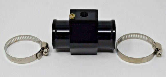 Water Hose Coolant Temperature Sensor Hose Adapter For Sensor 38mm Universal Blk - Jack Spania Racing