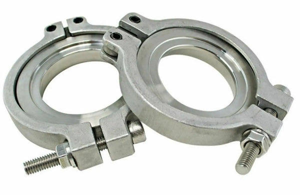 Wastegate V-Band Clamp Kit – 38mm / 44mm w/ Bolts, Nuts & Seals