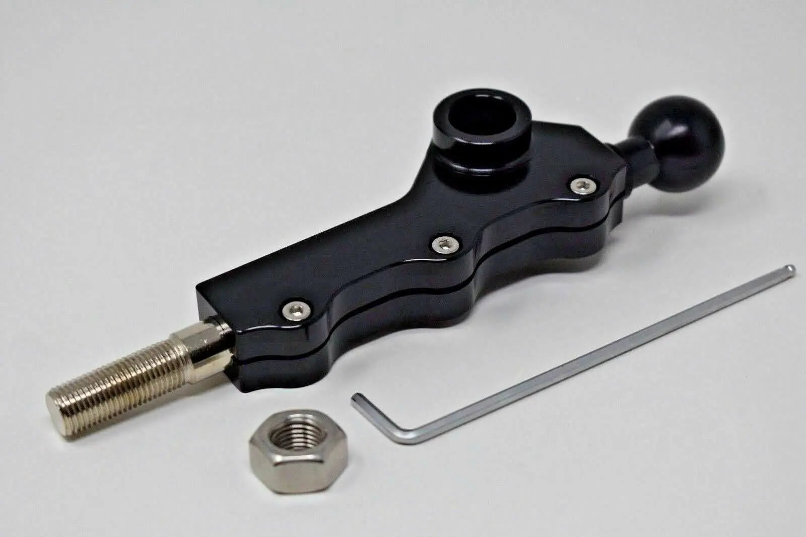 Double Adjustable Short Shifter For Subaru WRX Impreza Legacy Outback - Black CNC Aluminum