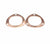 2 x 2.5” Inch Copper Header Exhaust Collector Gaskets Flanges Universal 3 Bolt - Jack Spania Racing