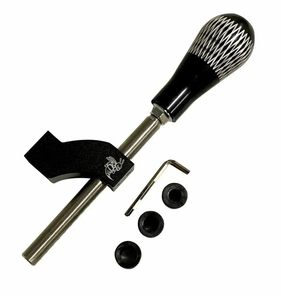 M10*1.5/M12*1.25 Gear Knob Shift Stick Lever 13CM Bent Extension Short Shifter Internal Thread M12*1.25 I.193003334 M10*1.5/M12*1.25 Gear Knob Shift Stick Lever 13CM Bent Extension Short Shifter Internal Thread M12*1.25 I.193003334