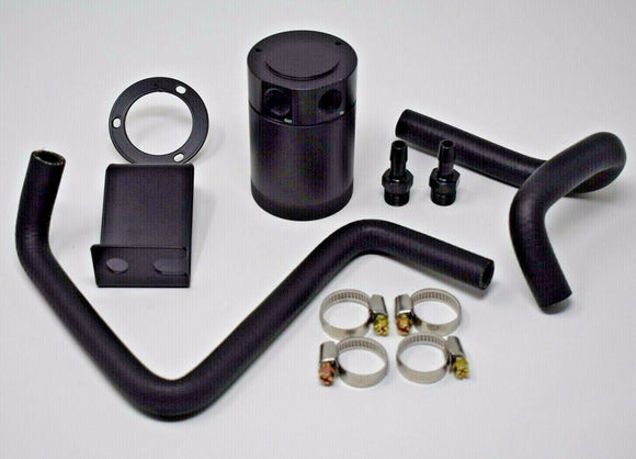 Baffled Oil Catch Can PCV Side For Toyota Subaru Scion FR-S BRZ GT-86 2013+ AE86 - Jack Spania Racing