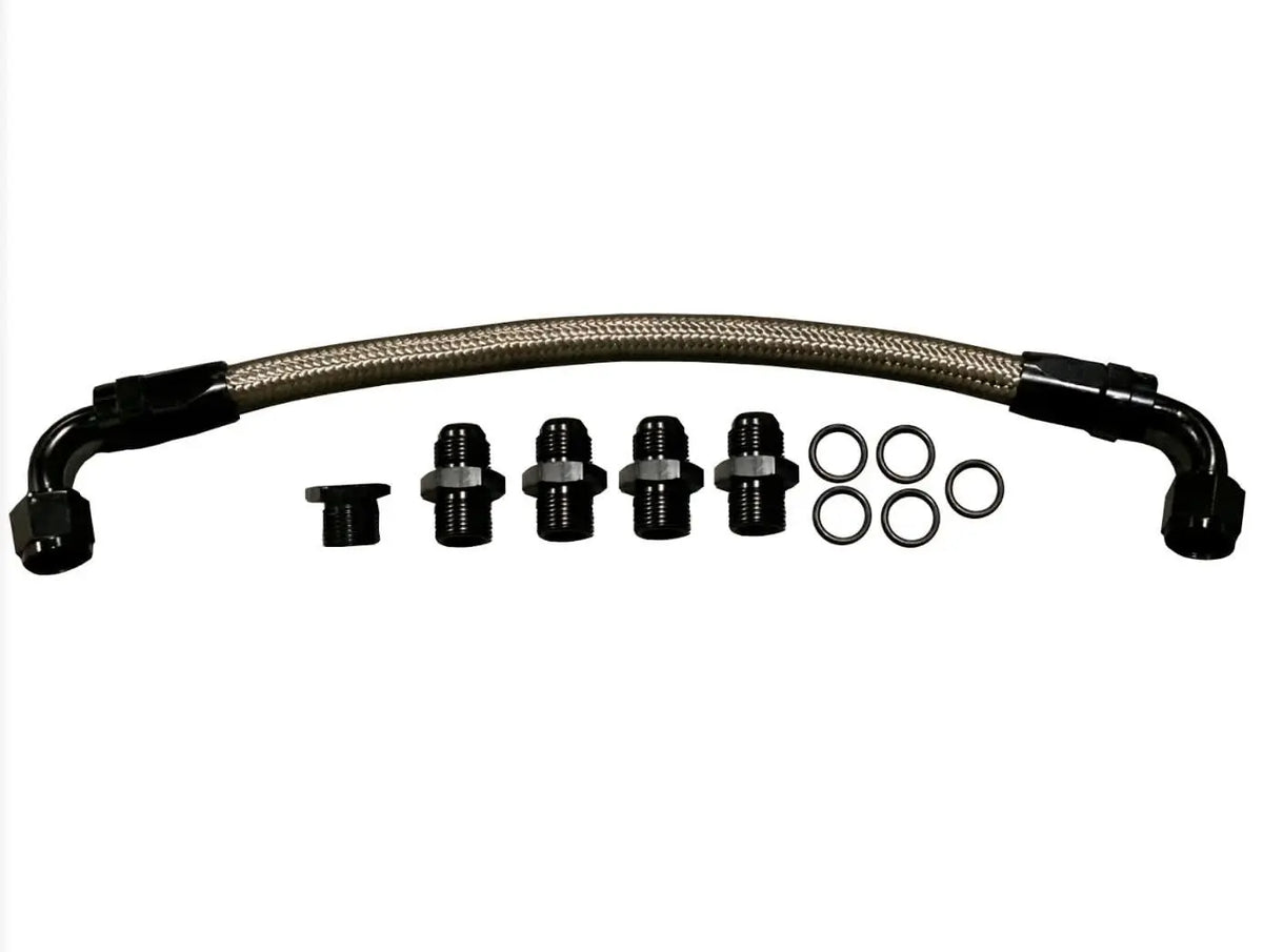 LS Crossover Fuel Line Kit -6AN -8AN LS1 LS2 LS3 LS6 LS7 LSX V8 with ...