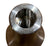 Stainless Steel Tear Drop 500 Gram Weighted Shifter Knob 10 x 1.5 B D Series USA - Jack Spania Racing