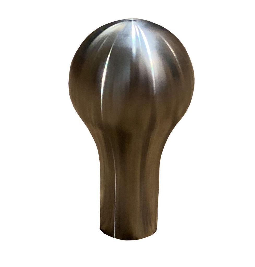 Stainless Steel Tear Drop 500 Gram Weighted Shifter Knob 10 x 1.5 B D Series USA - Jack Spania Racing