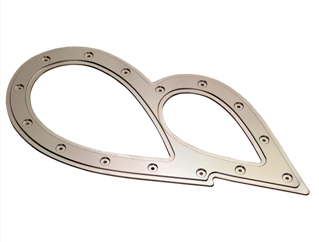 Tear Drop Exhaust Hood Exit Shield Trim Guard Downpipe Wastegate Tube