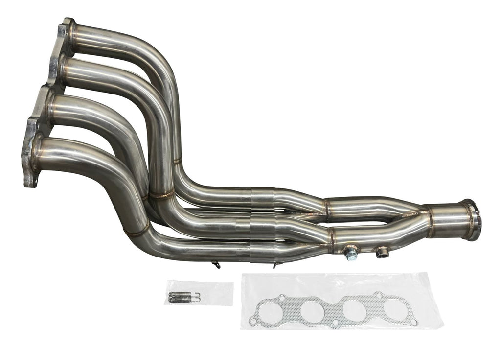 3" K Series K20 K24 Drag Header 4-2-1 Tri-Y EK EG Honda Acura DC2 Civic V Band - Jack Spania Racing