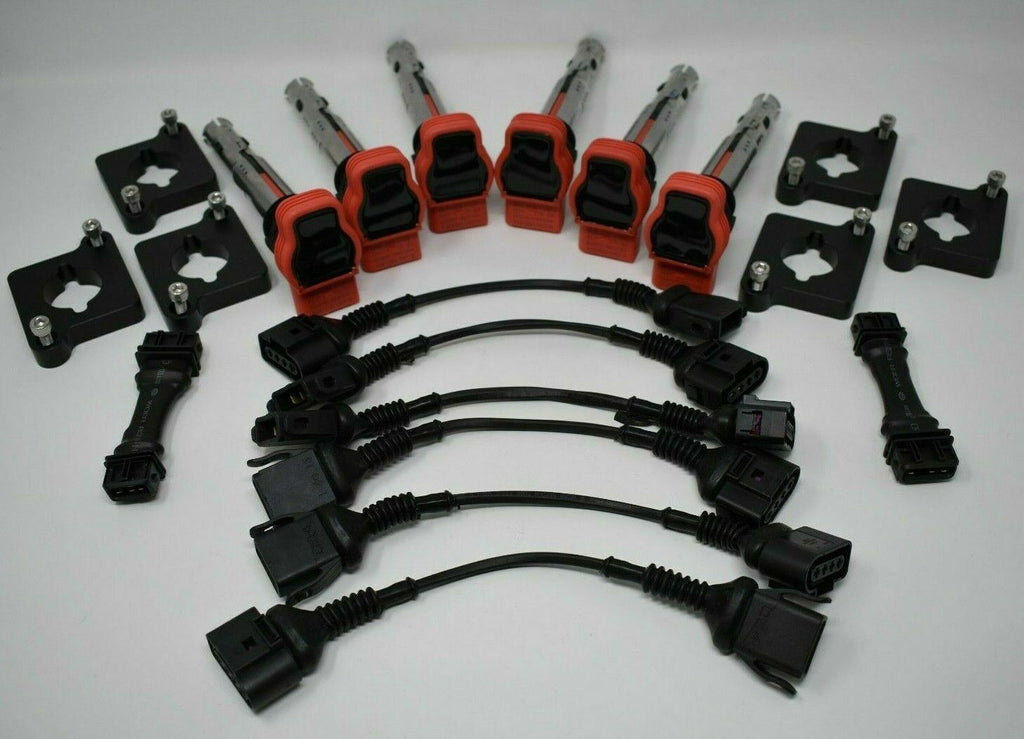 Audi 2.7T Coil Conversion Harness ICM Removal Kit Coilpack Plates S4 RS4 B5 2.7T - Jack Spania Racing