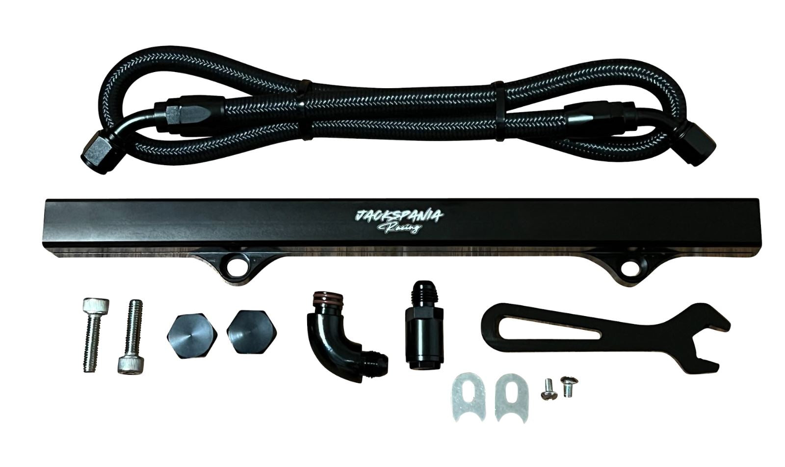 thumbnail image 2 of Bull Boost Performance CNC AN8 Fuel Rail - K20 K24 K Swap For Honda Acura Civic EG EK CRX DC2 - US 2 of 3