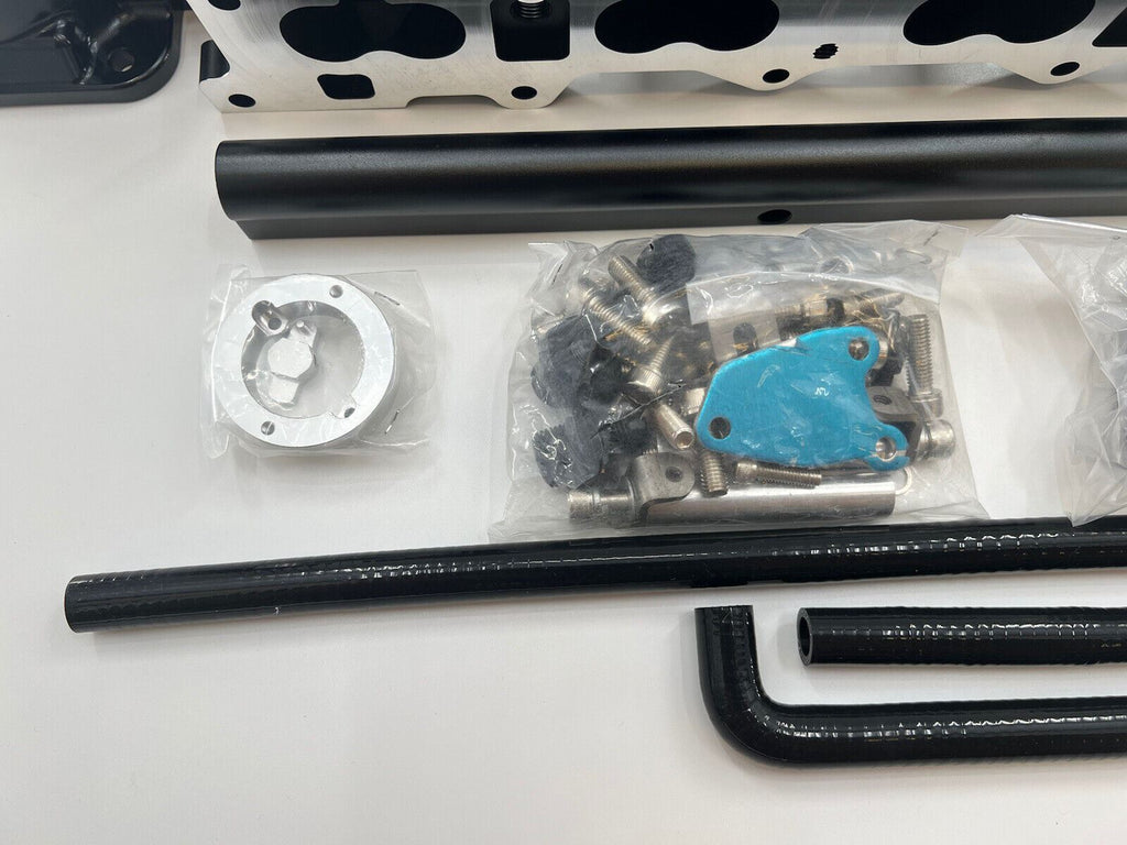 RB25 RB25DET Intake Manifold Fuel Rail Throttle Body JackSpania Racing