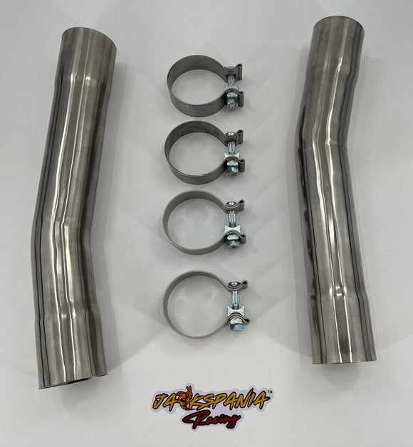 Mid Muffler Straight Exhaust Dodge Challenger Charger 392 Scat Redeye 304 SS USA - Jack Spania Racing