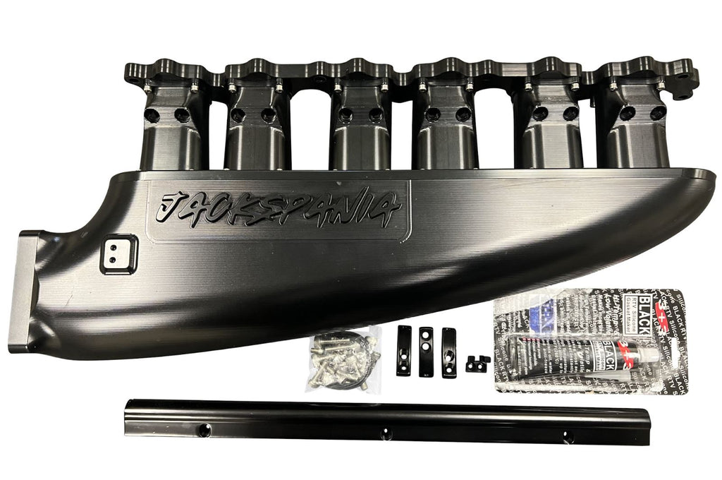 Fully Billet 2JZ GTE 2JZGTE Intake Manifold 12 Injector Fuel Rail ...