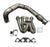 B Series T3 T4 Top Mount Turbo Manifold Pipe GSR B16 B18 B20 44mm Civic Si DC2 - Jack Spania Racing