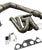 B Series T3 T4 Top Mount Turbo Manifold Pipe GSR B16 B18 B20 44mm Civic Si DC2 - Jack Spania Racing