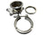 Turbo Exhaust Flange to 3" Conversion Adapter V Band Flange Clamp T3 T4 5 Bolt - Jack Spania Racing
