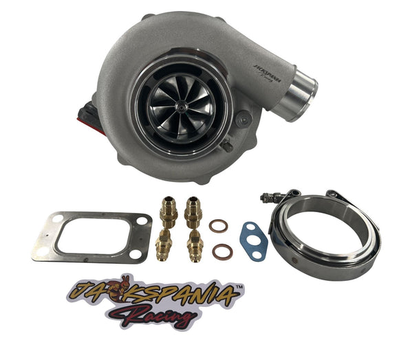 Billet Wheel 6255G Dual Ball Bearing Turbocharger Turbo HP Rating 900 T4 .82 A/R - JackSpania Racing