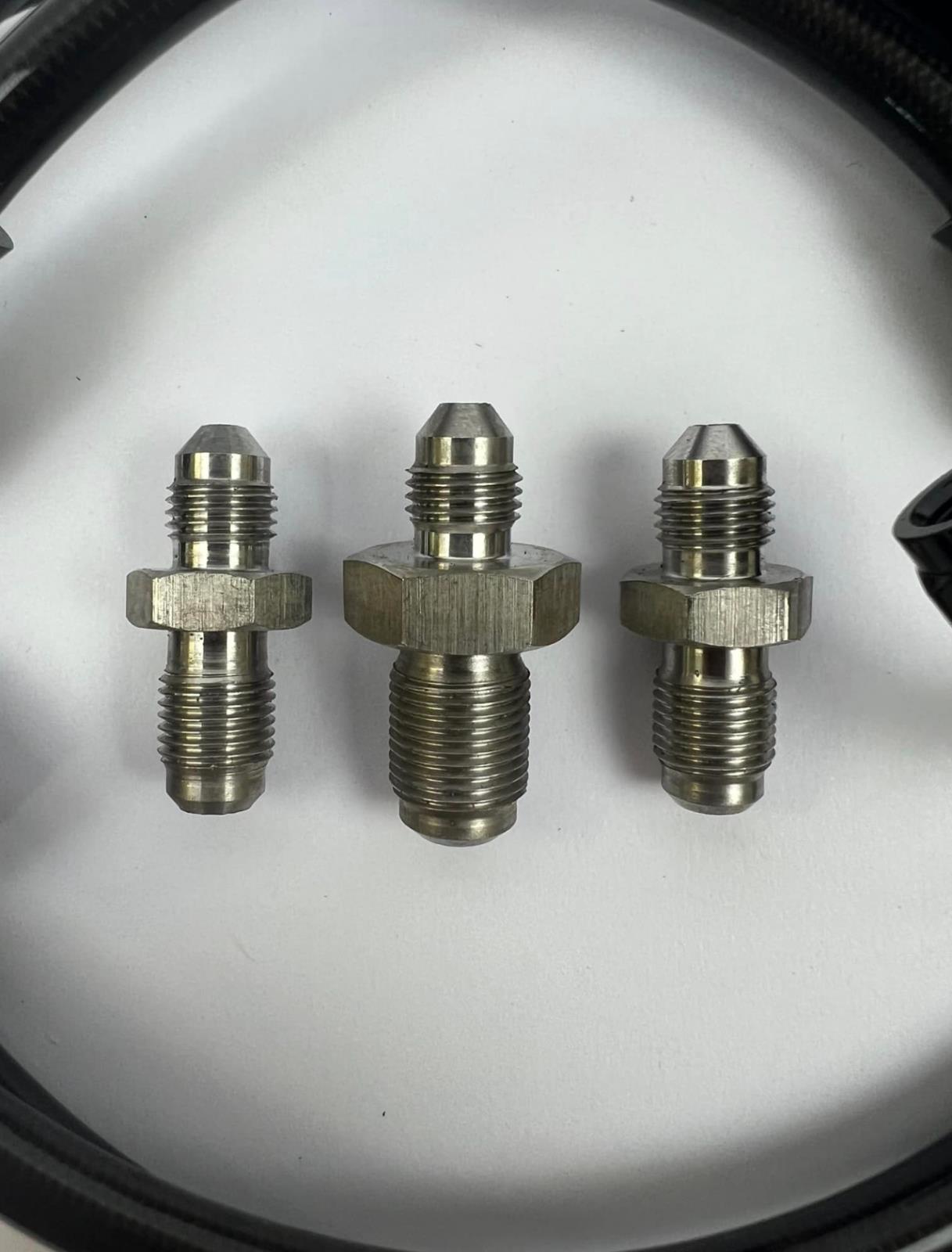 JackspaniaRacing Clutch Line Kit Master To Slave Cylinder For Honda Civic D Series