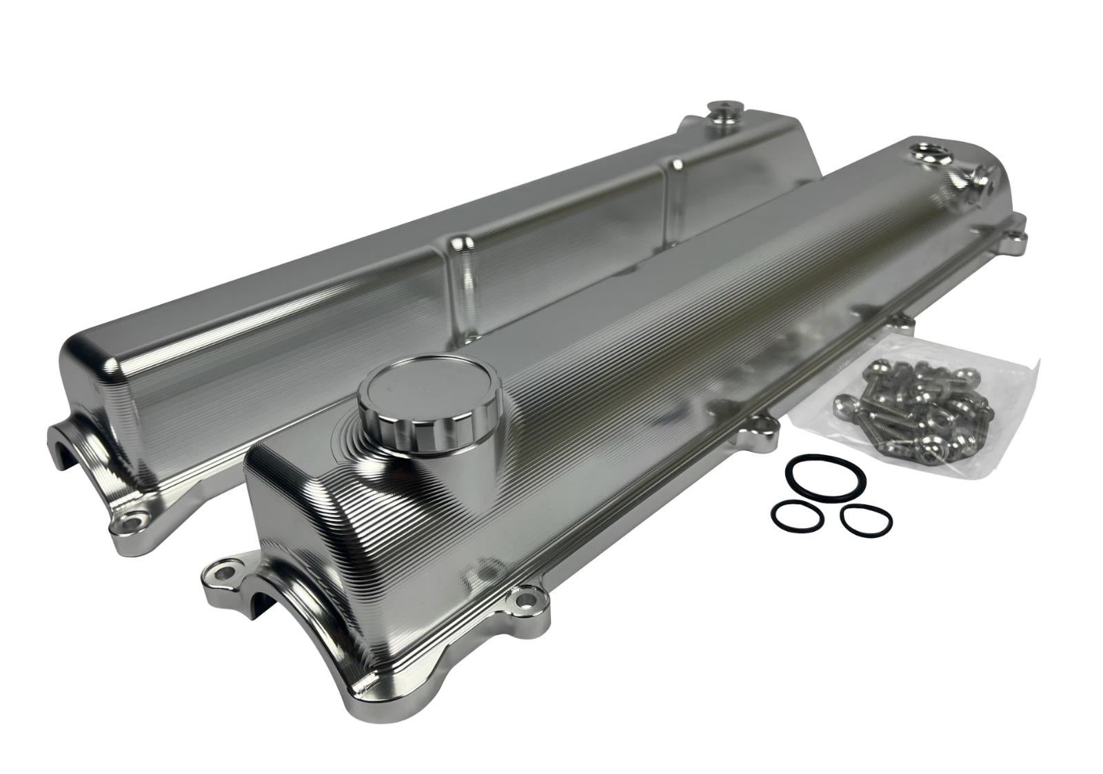 Toyota Supra 2JZ Non-VVTI Billet Valve Covers Anodized Oil Cap Bolts 2 ...