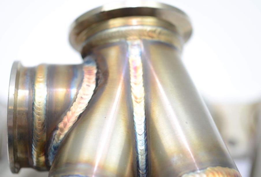 1320 Performance B-Series Top Mount Turbo Manifold - AC Compatible, V-Band, Blemished Version