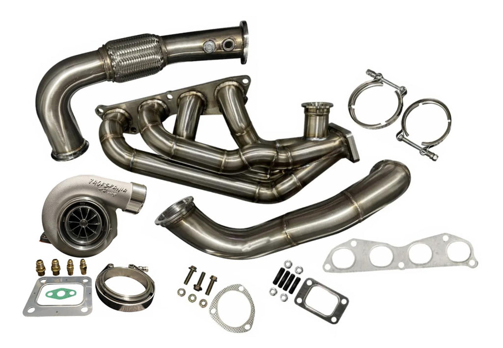 K Swap K Series K20 K24 Turbo Sidewinder Manifold GT35 6262 T3 .82 44mm EG EK DC - JackSpania Racing