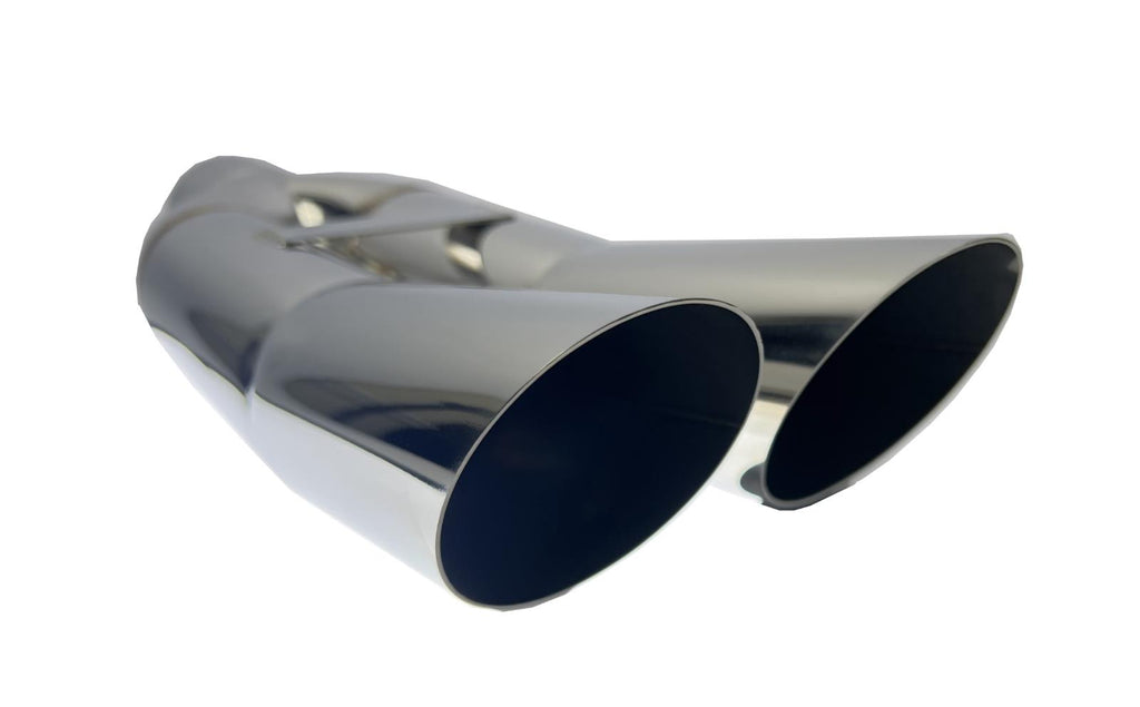 Dual Tip Stainless Steel Blastpipe Version 1 Blast Pipe  Bosozoku 3 inch 3"