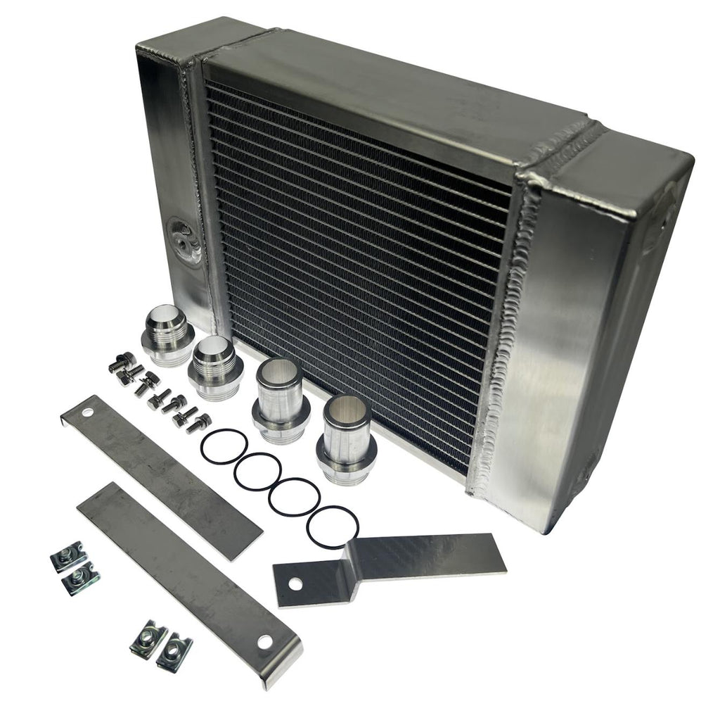 Drag Radiator Plm Half Size Compact Drag Tuck Coolant Radiator 1.25