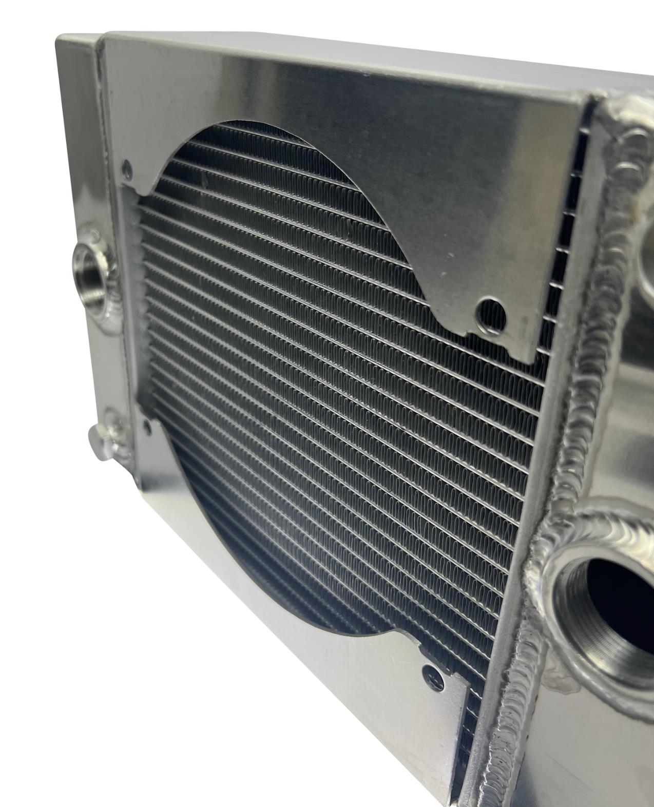Half Size Compact Drag Tuck Coolant Radiator 1.25