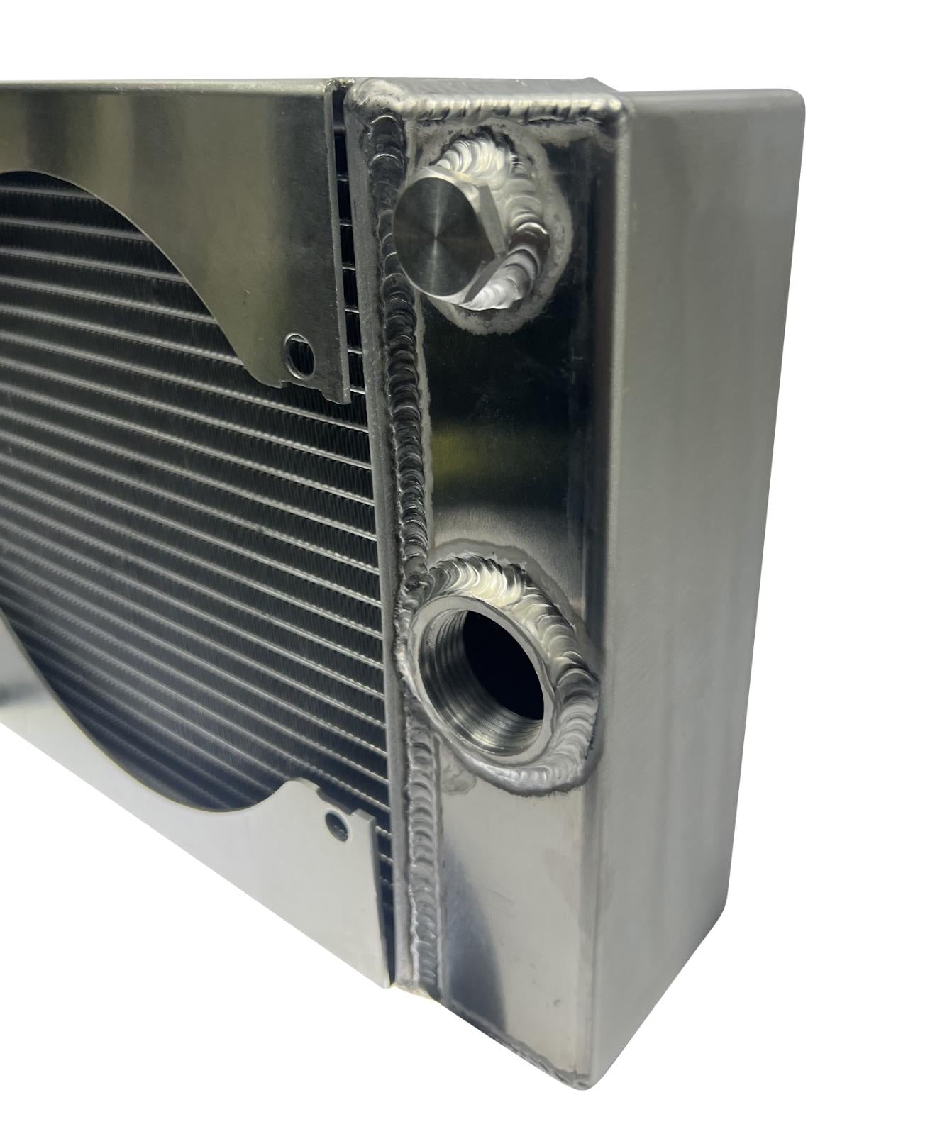 Half Size Compact Drag Tuck Coolant Radiator 1.25