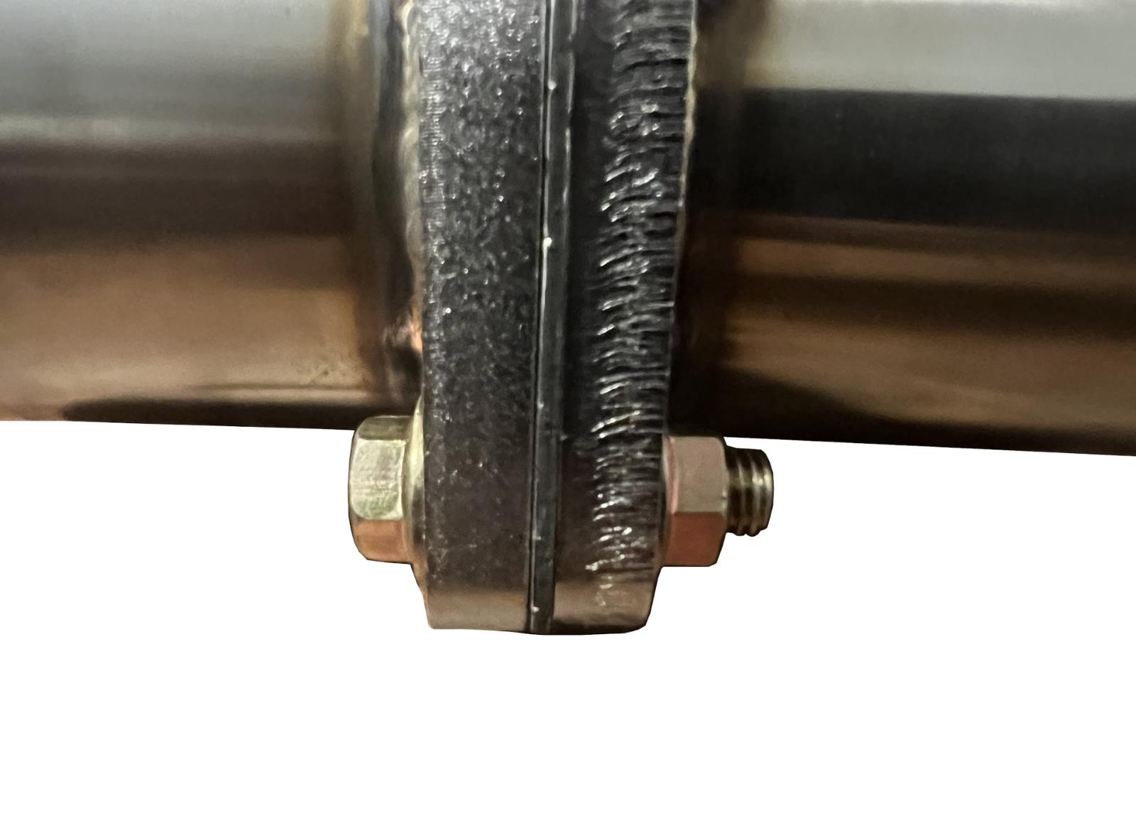 Flange Repair Kit FX8020EX 2 1/2" ID Universal QuickFix Exhaust Triangle Flange Repair P Kit Fx8020ex 2 In Exhaust Flange - Foto 6