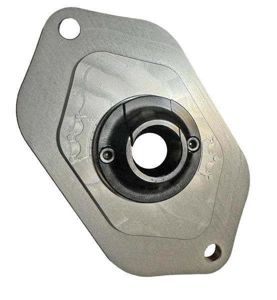Billet Aluminum Block Off Plate For Firewall Engine Harness For
