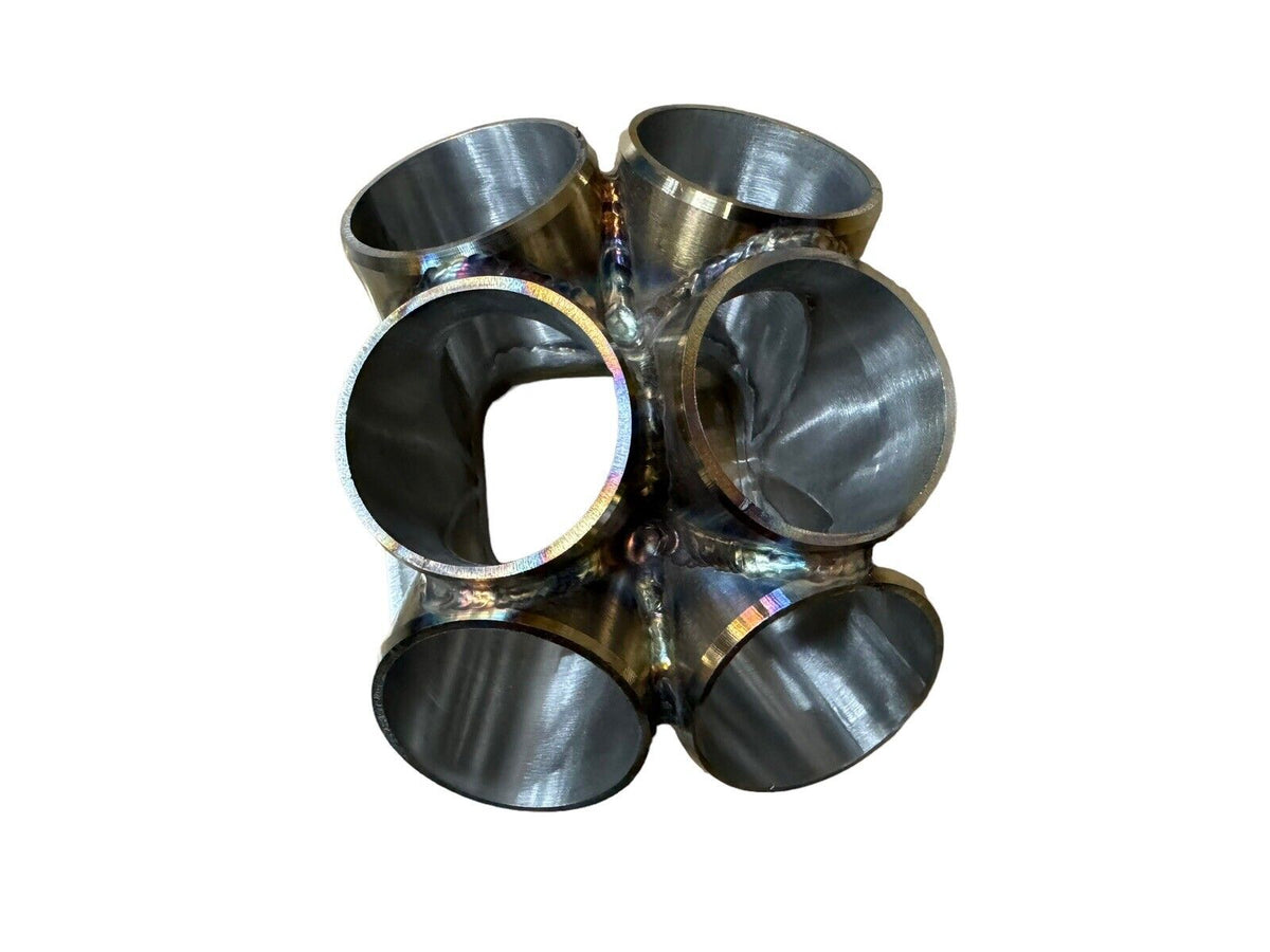 Stainless Steel 6-1 Turbo Merge Collector T3 T4 | JackSpania Racing